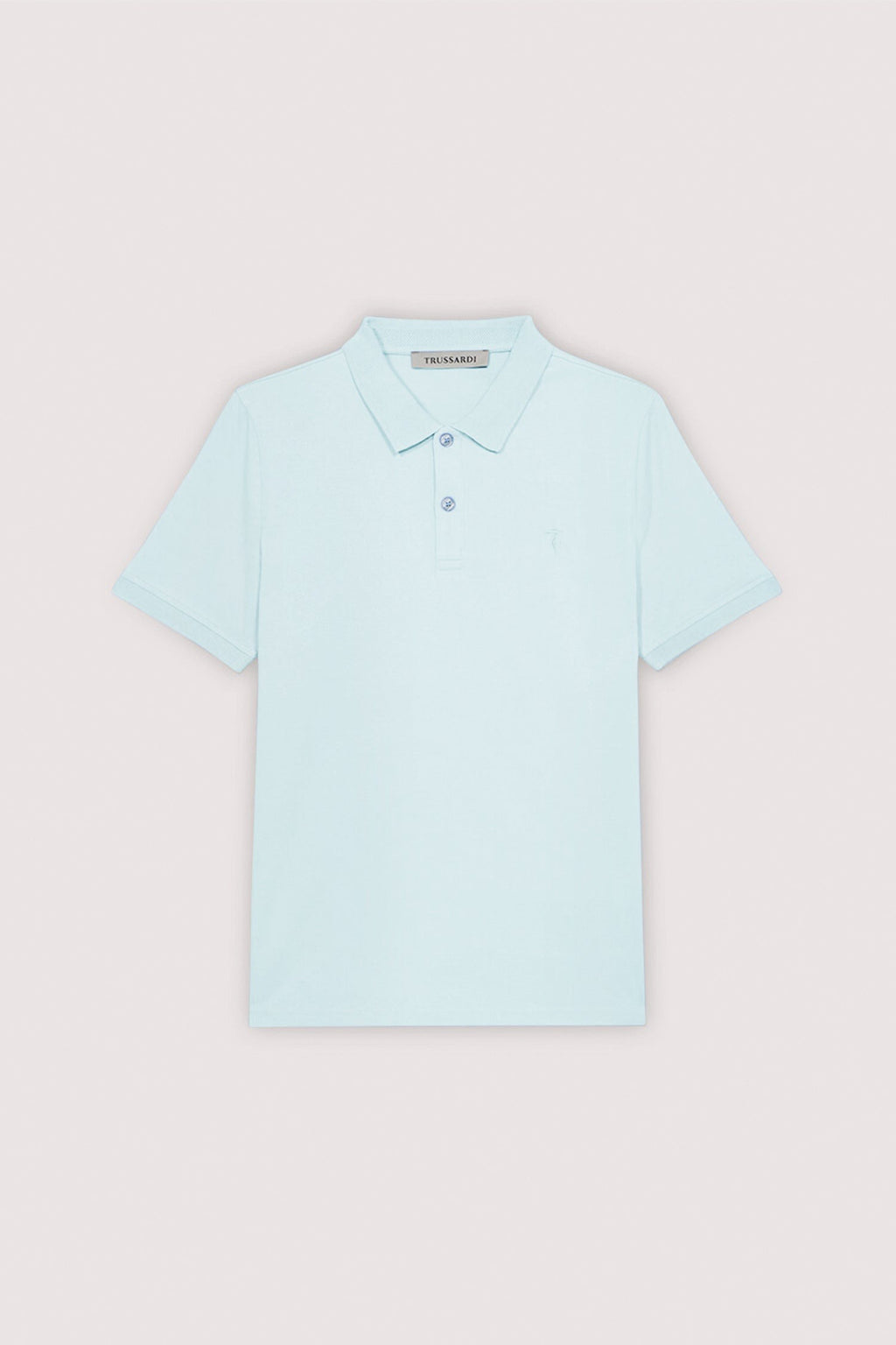 Polo slim fit in piquet stretch