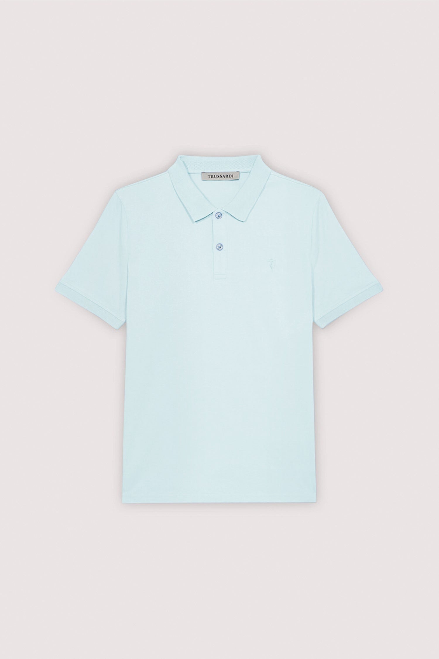 Polo slim fit in piquet stretch