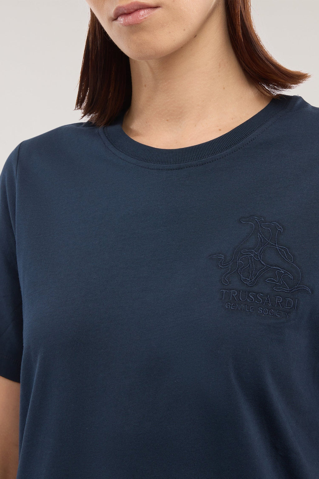 T-shirt regular fit Gentle Society in cotone