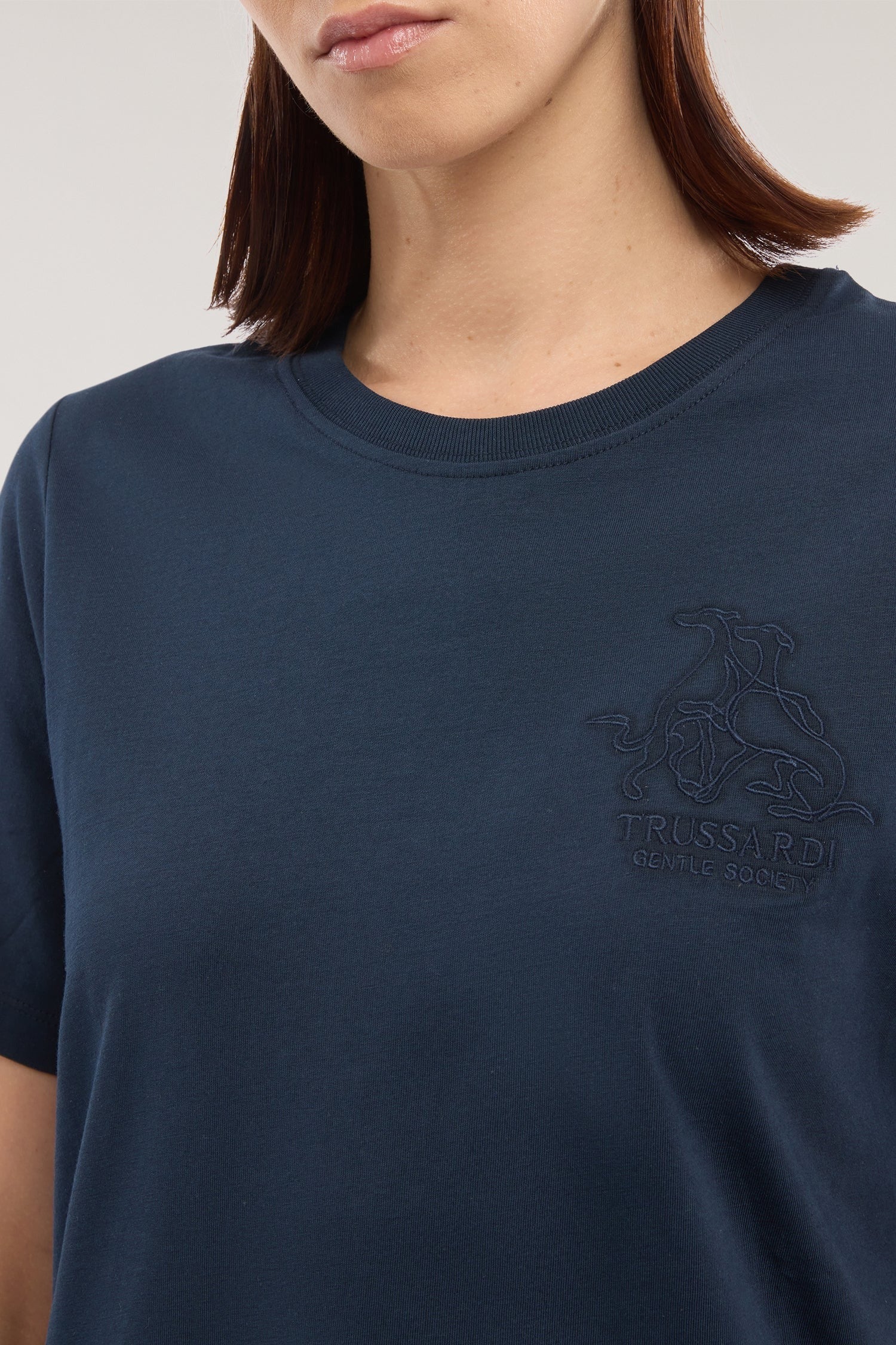 T-shirt regular fit Gentle Society in cotone