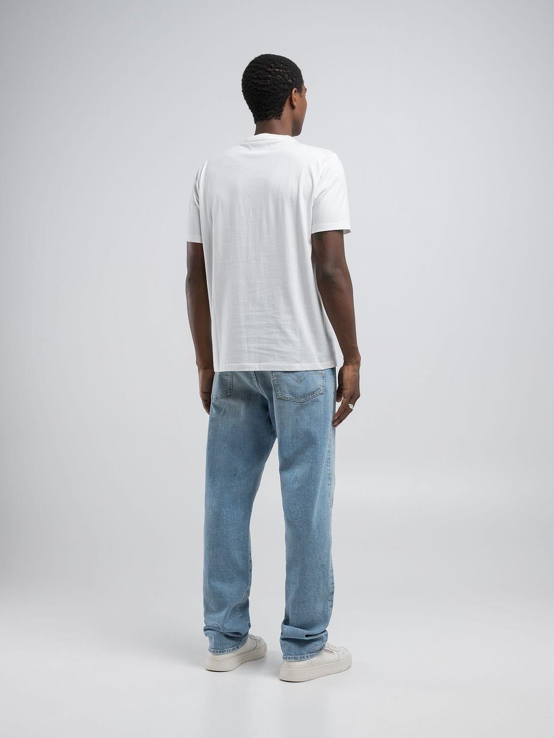 T-Shirt in jersey con logo