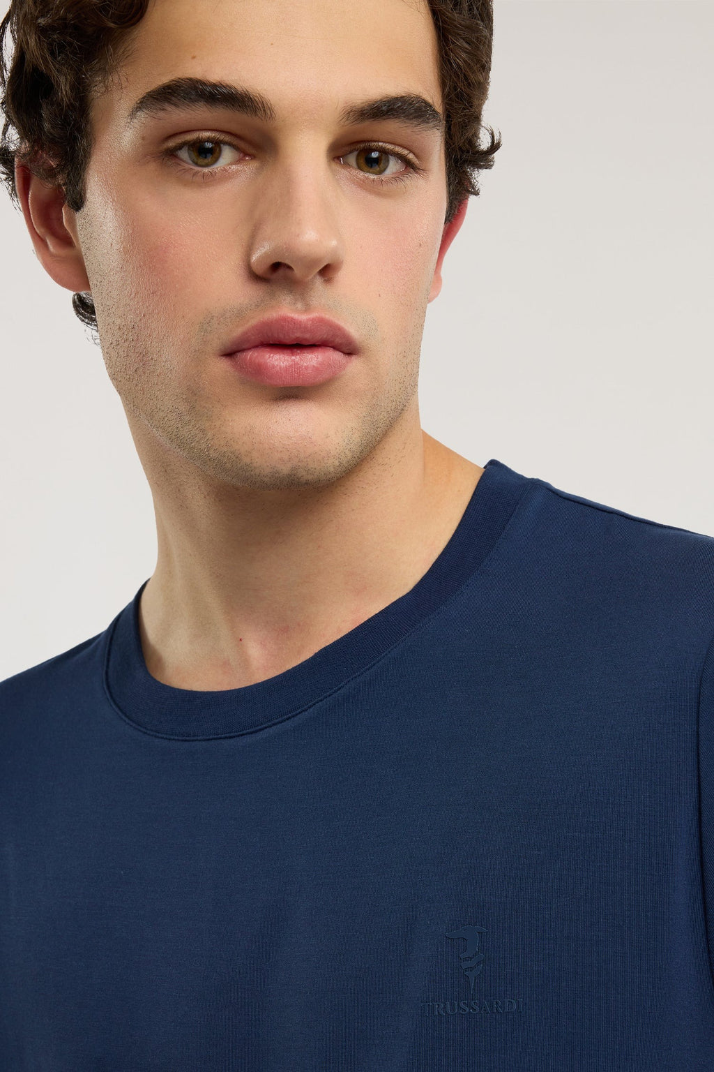 T-shirt regular fit in jersey di bamboo