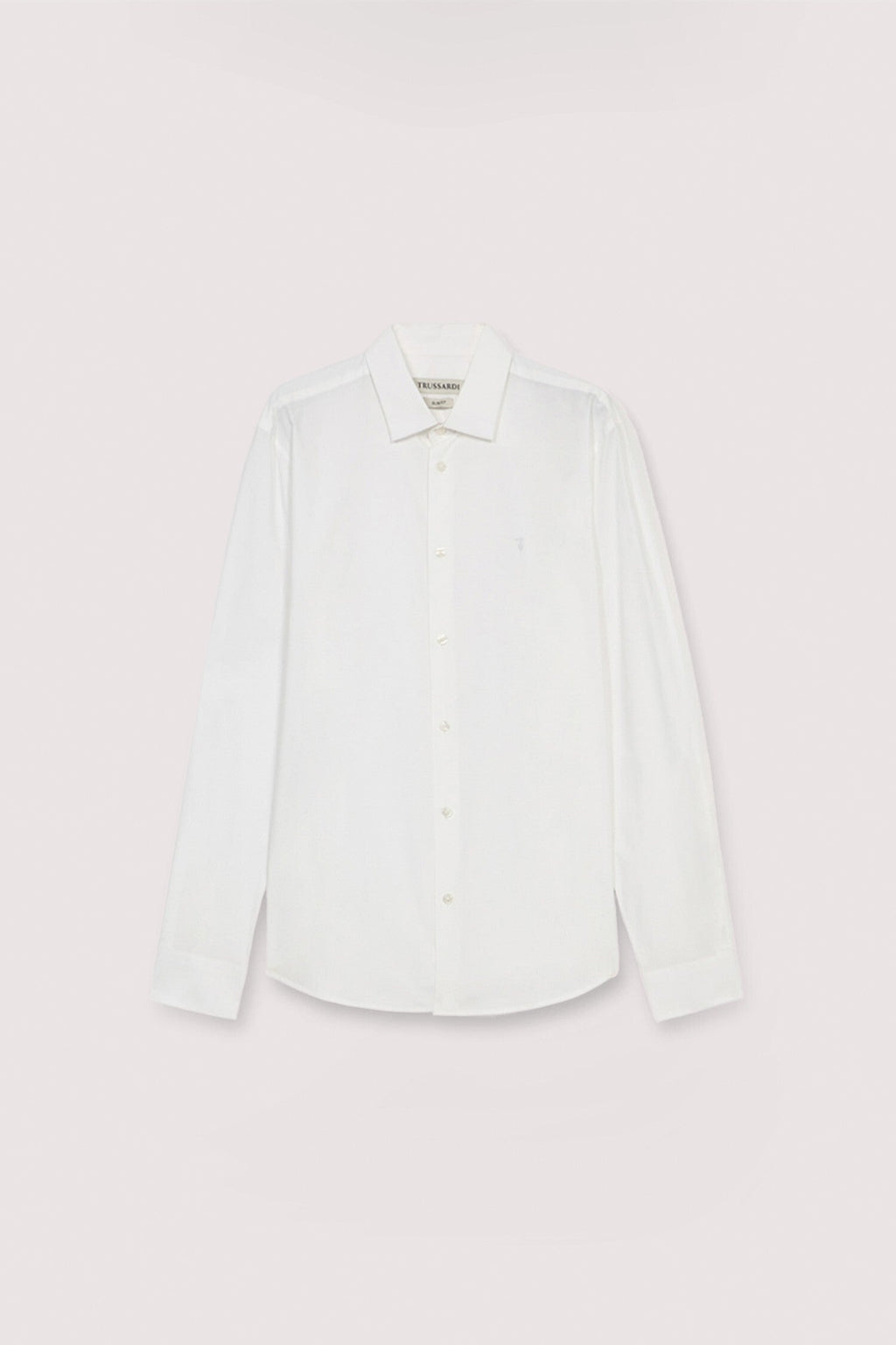 Camicia slim fit in popeline