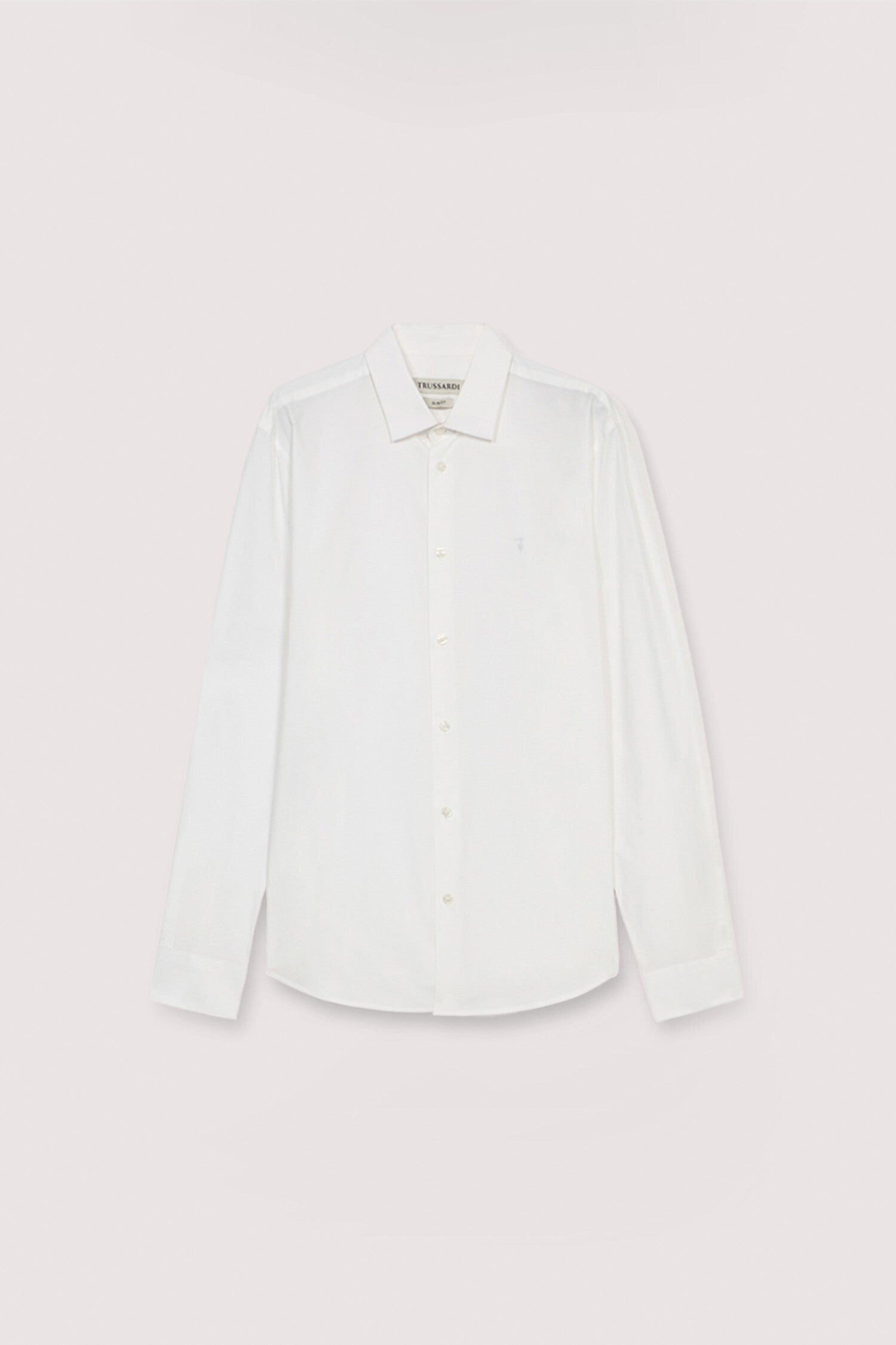 Camicia slim fit in popeline