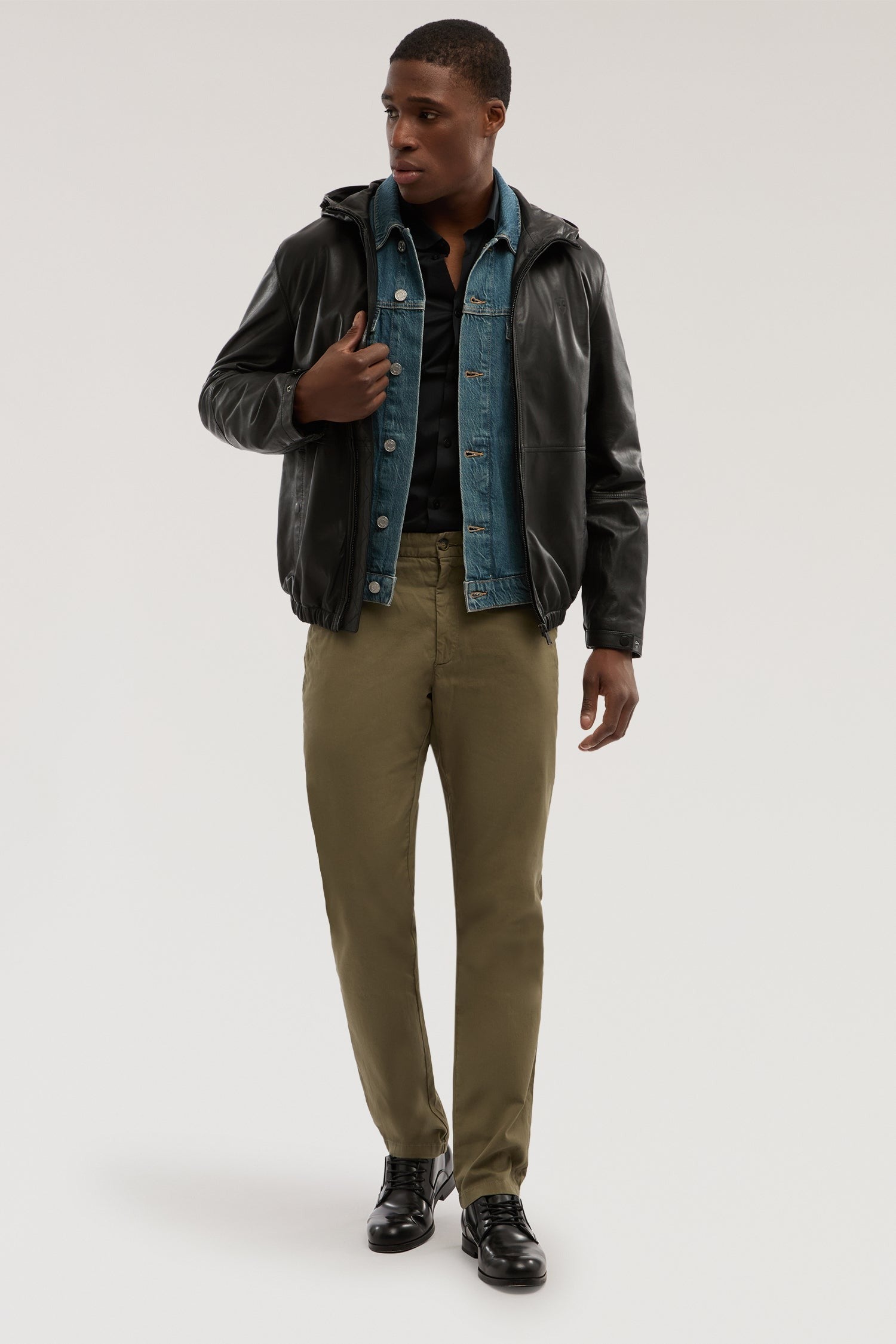 Pantalone chino Aviator 301 slim fit in cotone