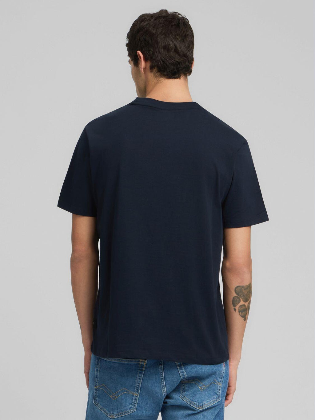 T-Shirt in jersey con logo