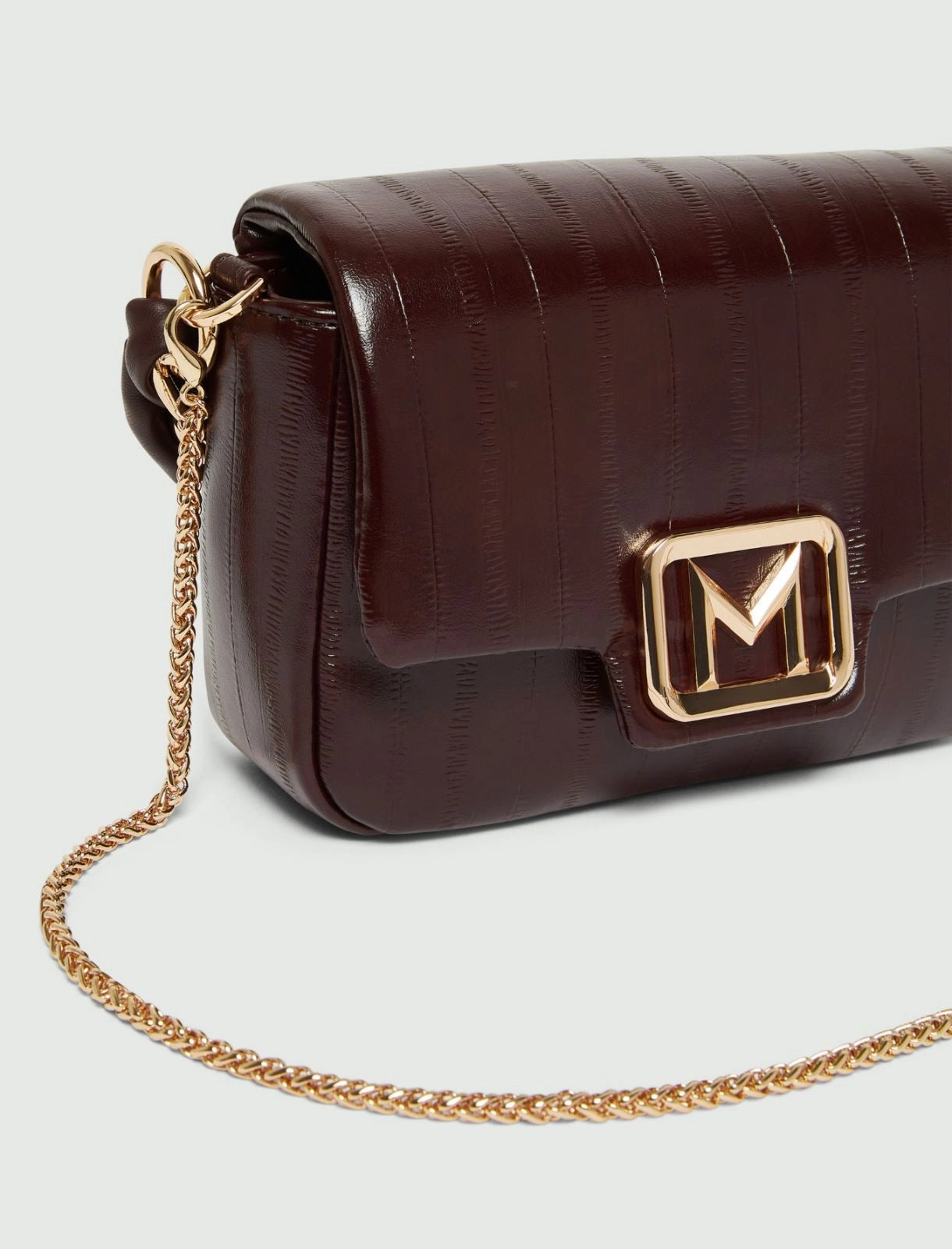 Borsa Le Muse small stampa rettile Mlalontra2