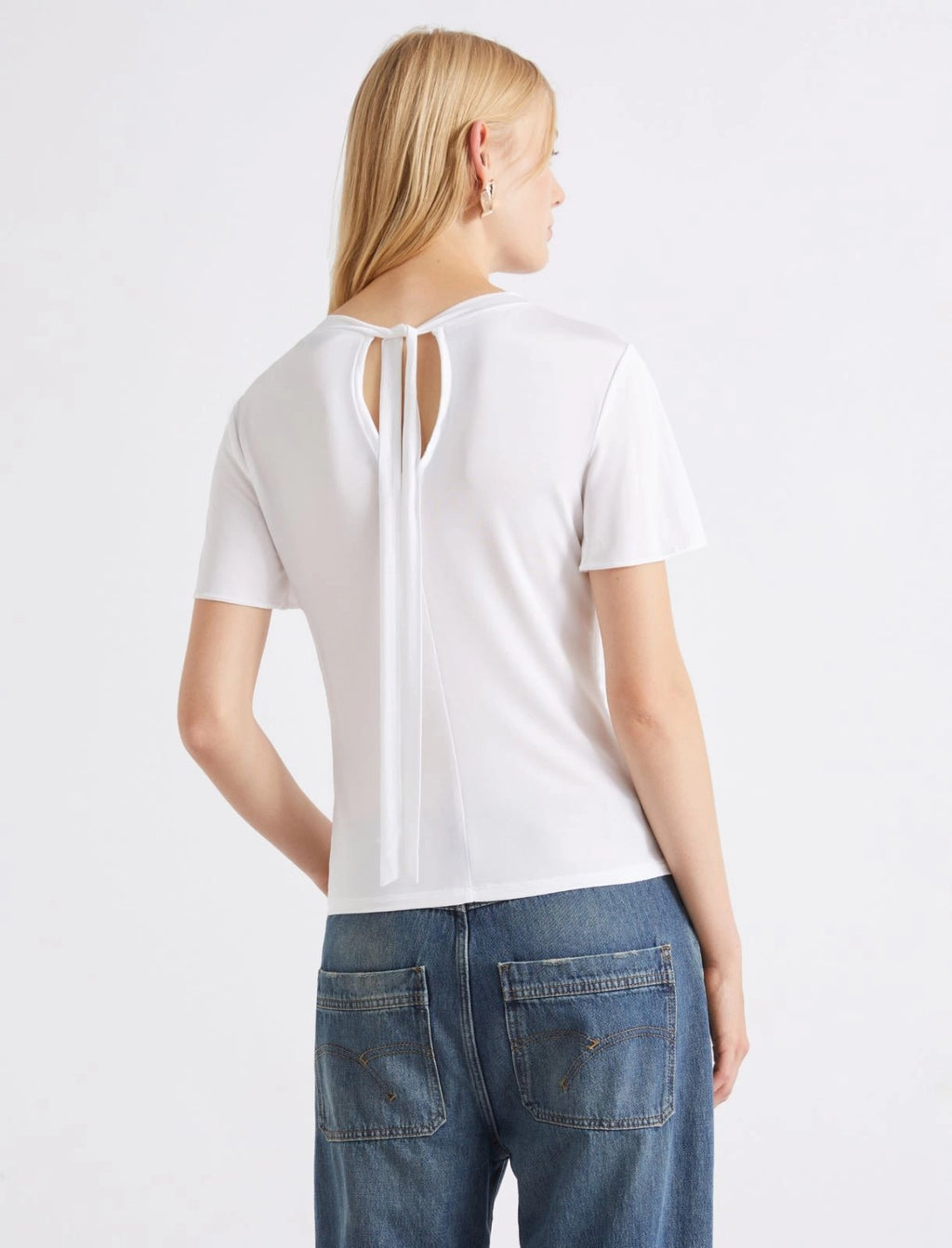 T-shirt in jersey di viscosa Mlszinnia