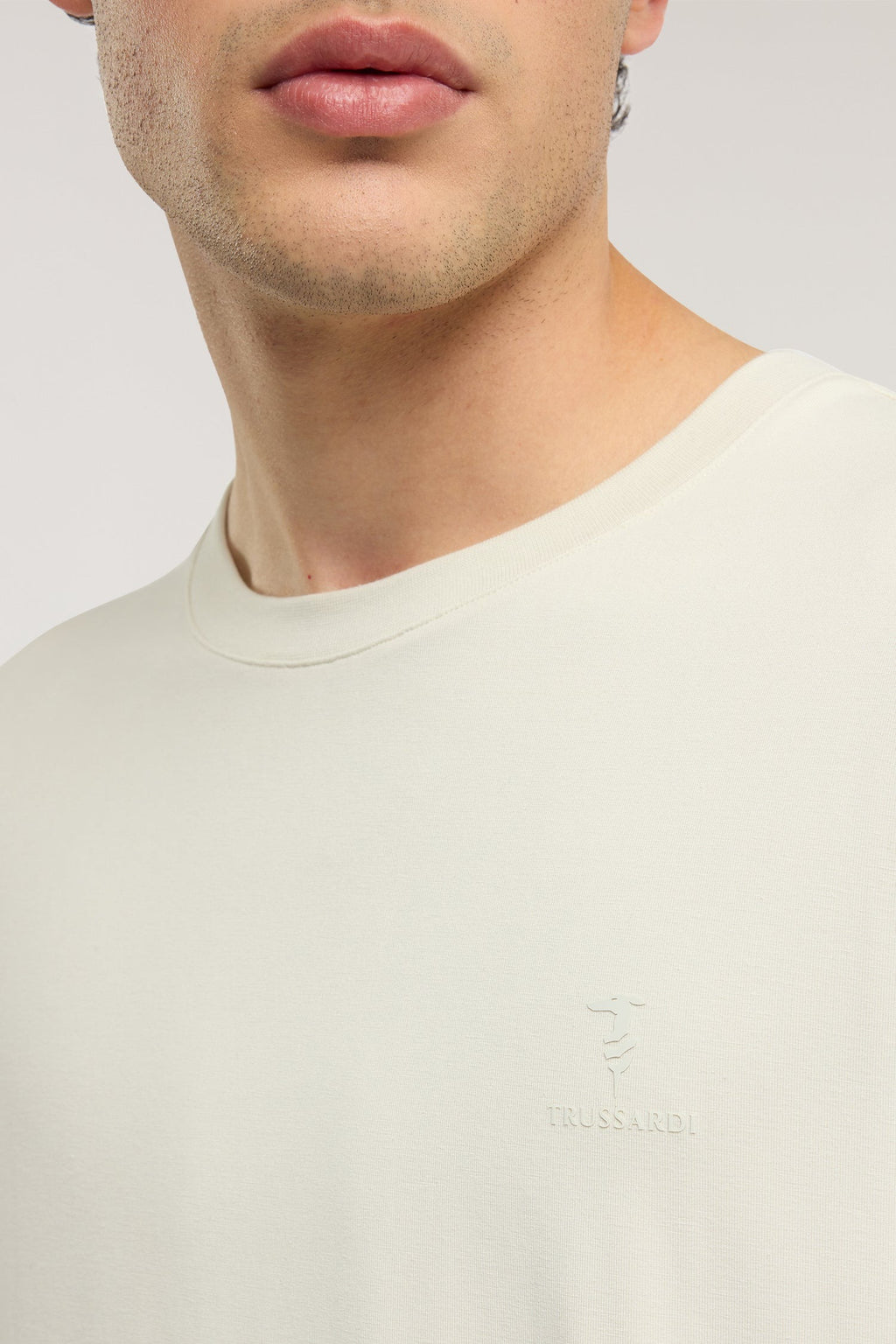 T-shirt regular fit in jersey di bamboo