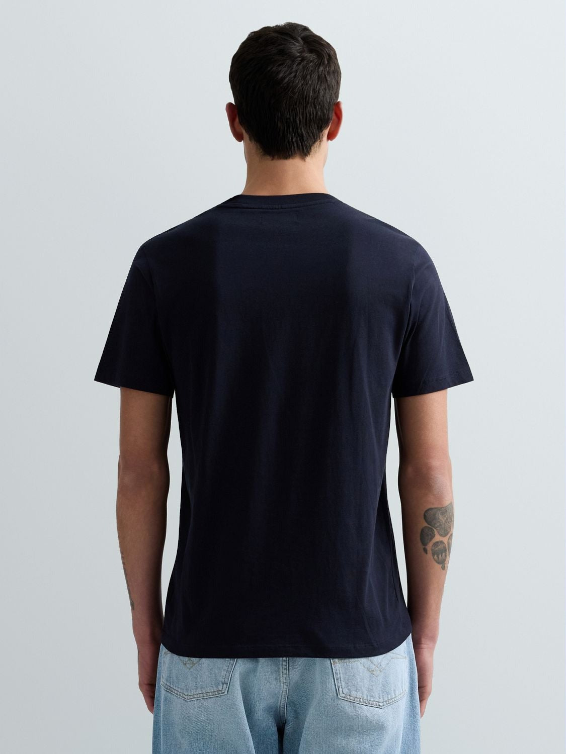 T-Shirt in jersey con lettering