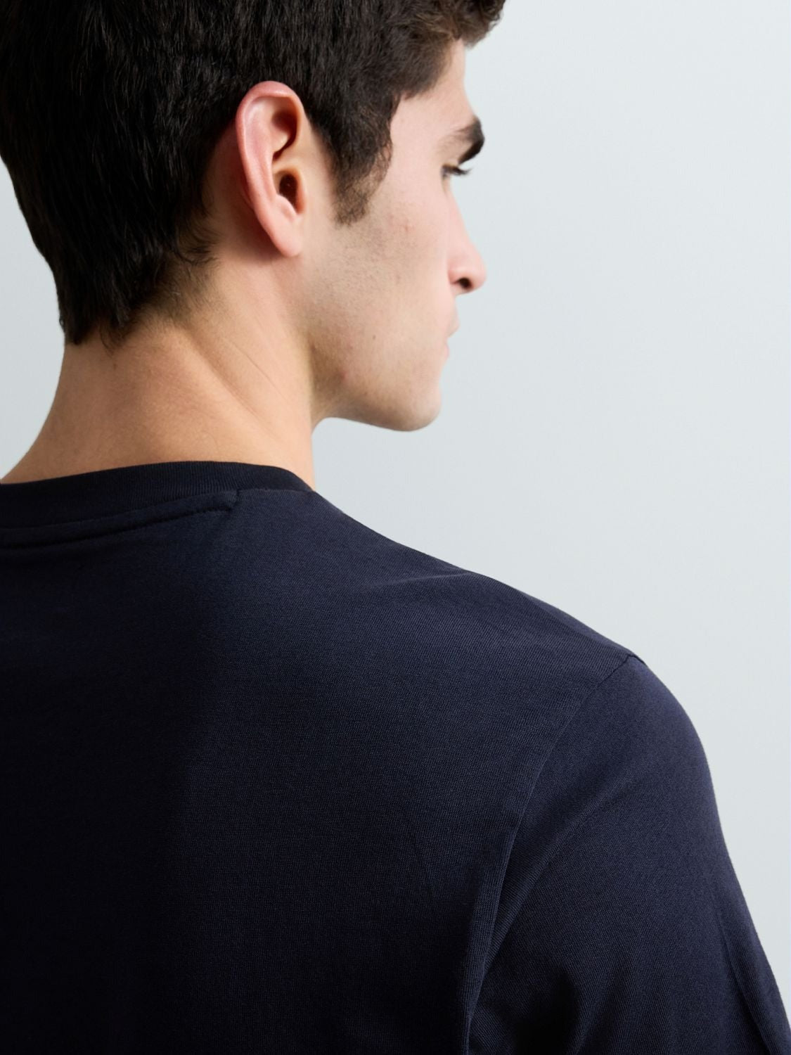 T-Shirt in jersey con lettering