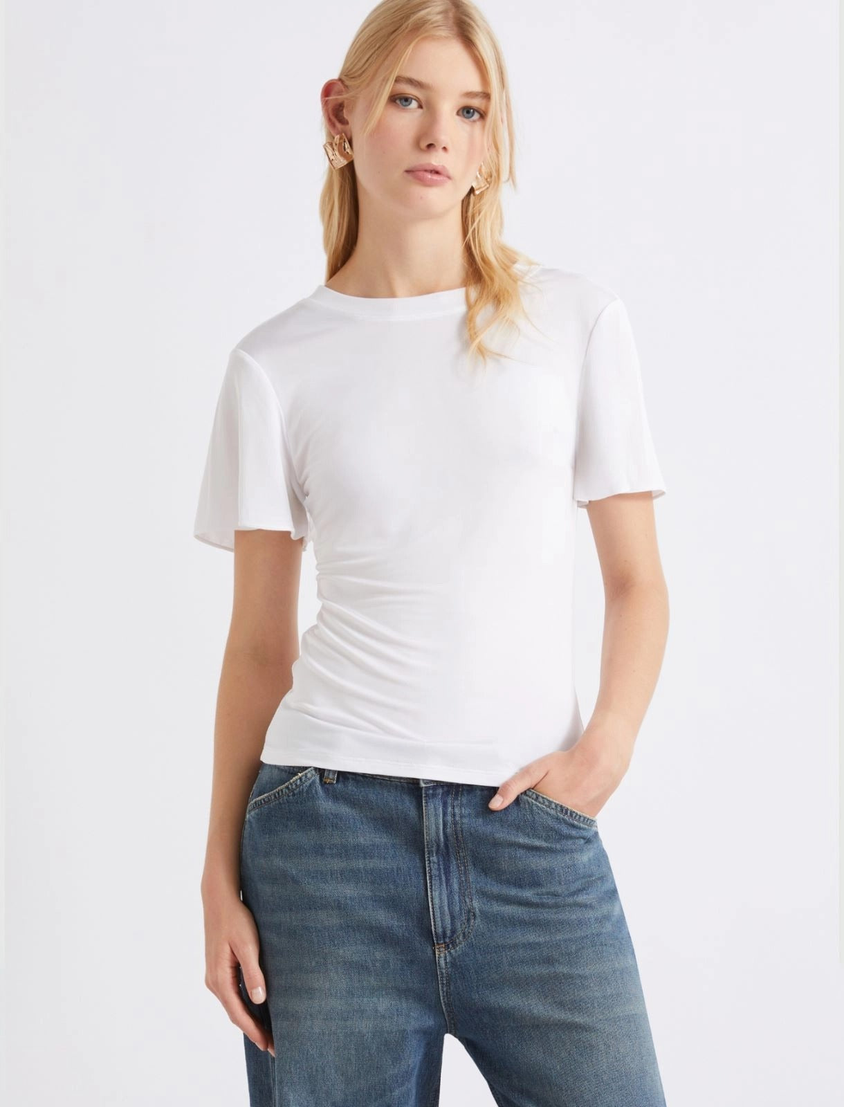 T-shirt in jersey di viscosa Mlszinnia