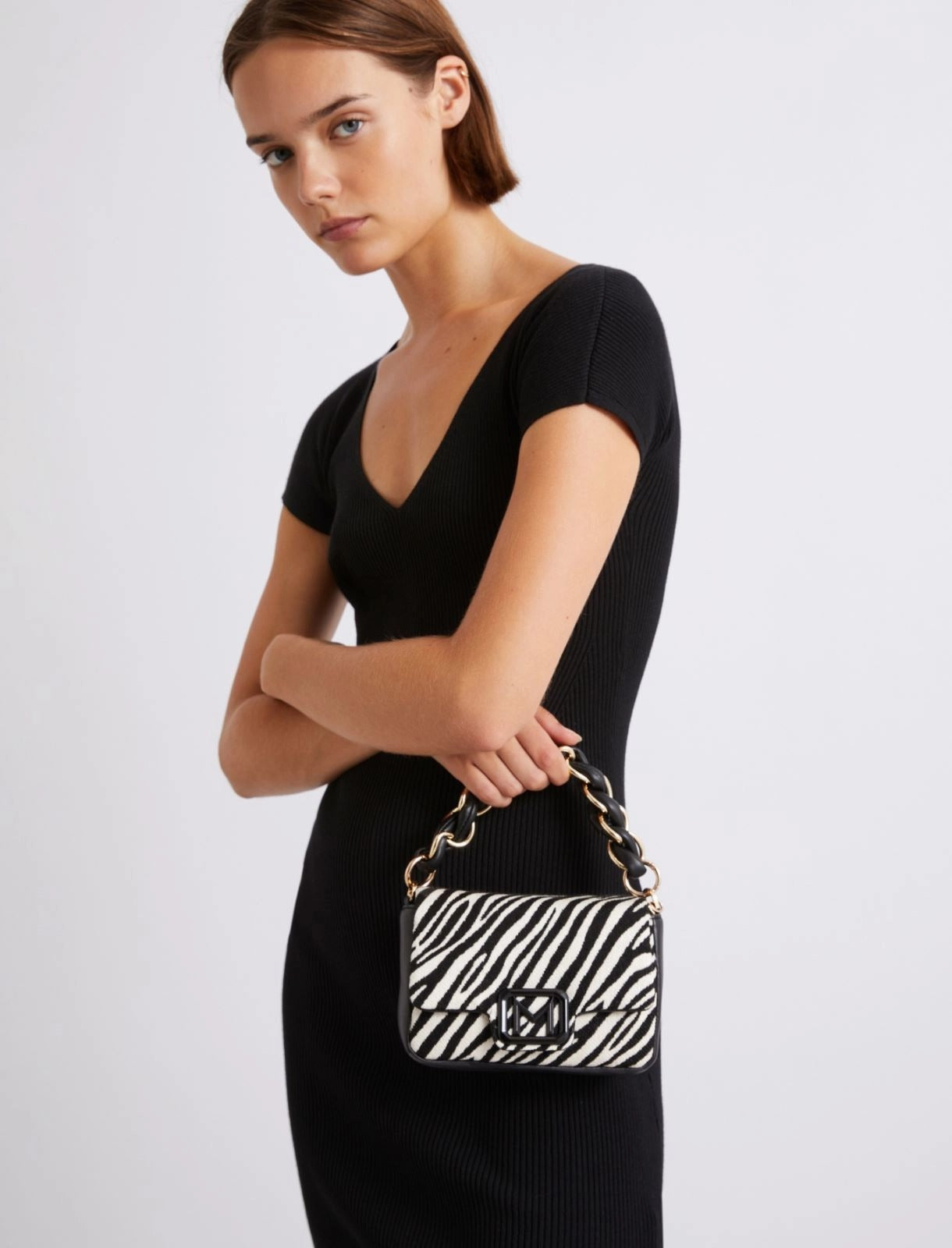 Borsa Le Muse small stampa animalier Mlalontra1