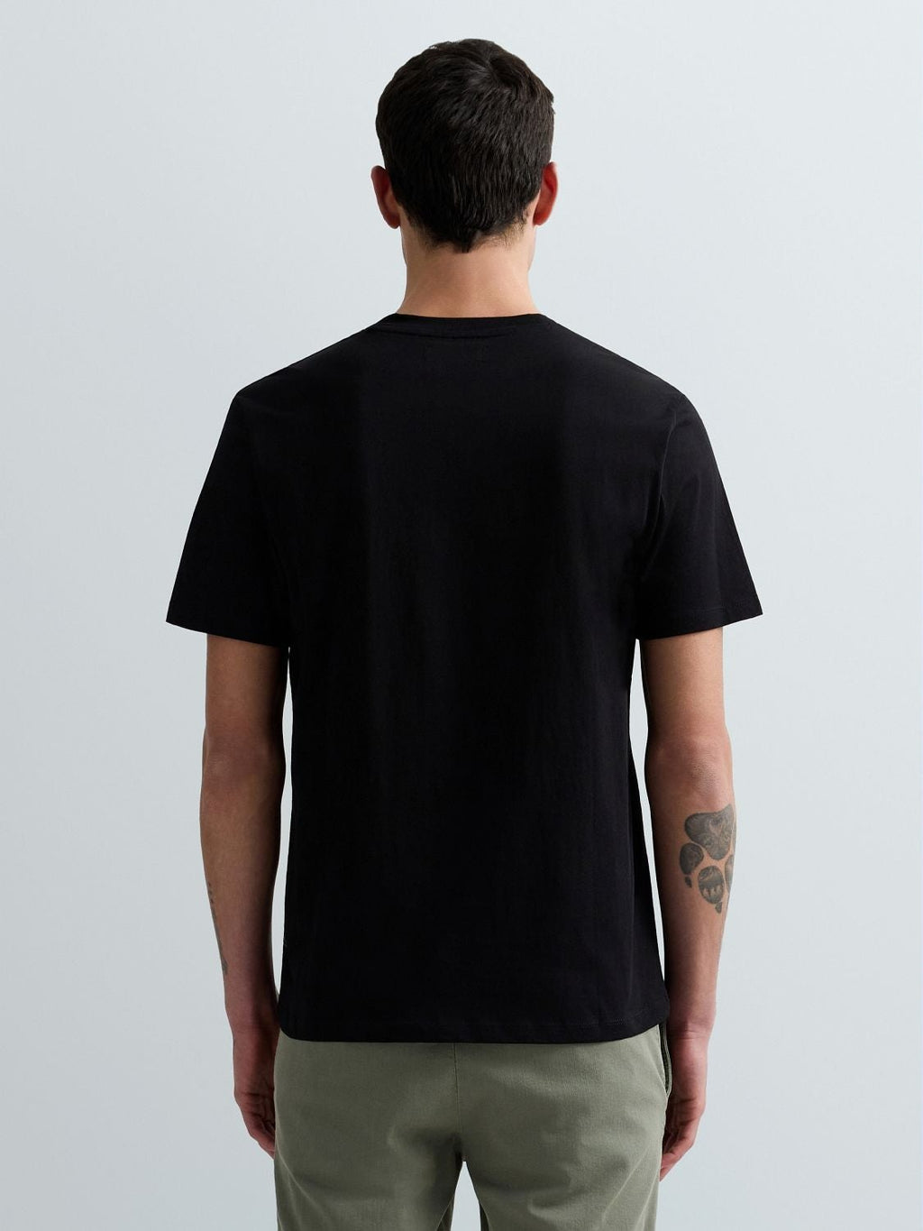 T-Shirt in jersey con lettering