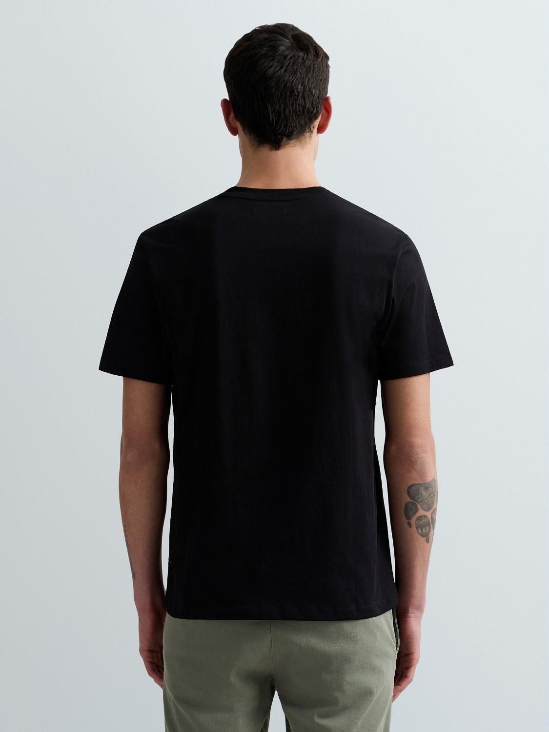 T-Shirt in jersey con lettering