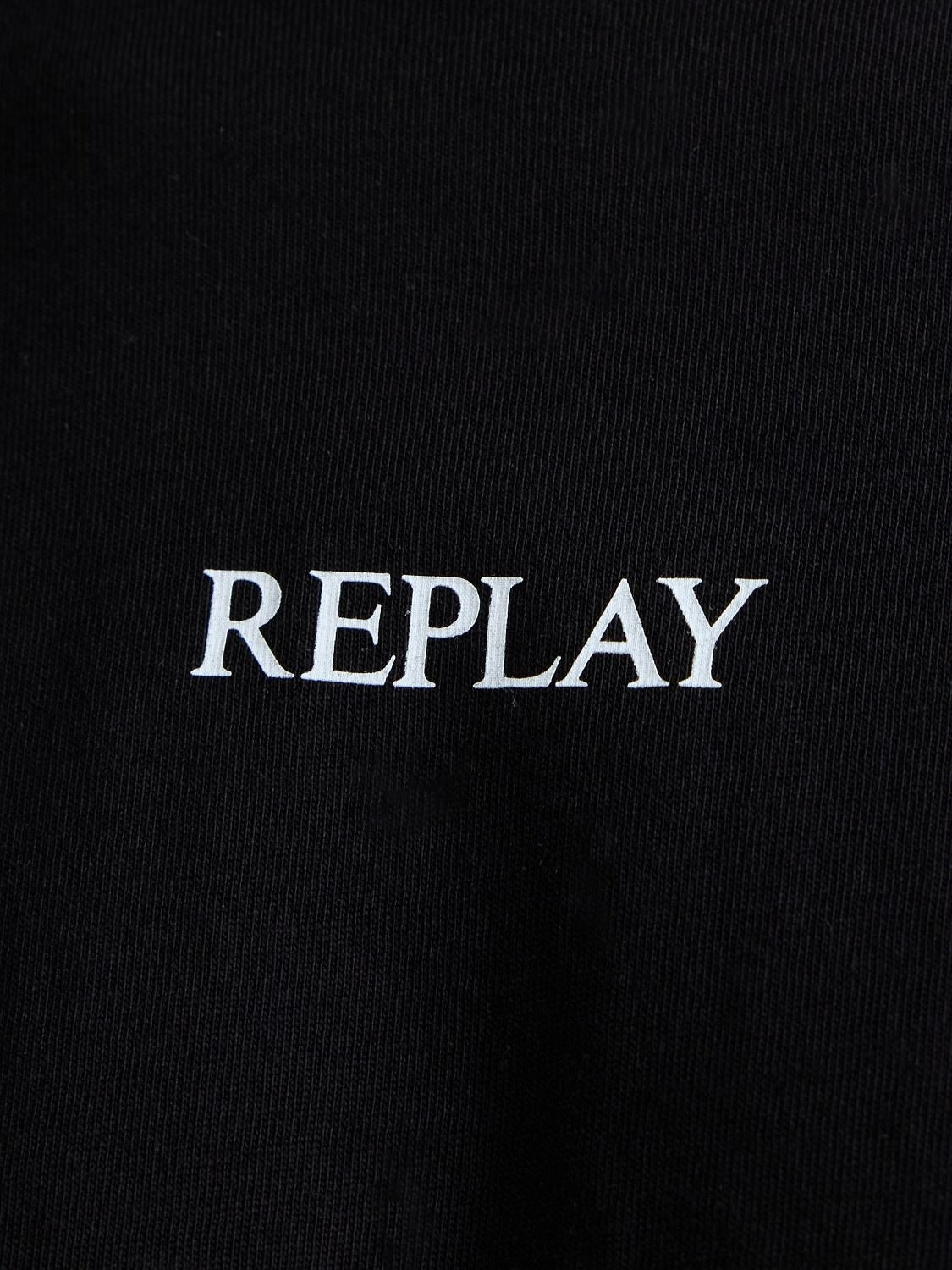 T-Shirt in jersey con lettering