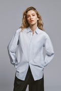 Camicia garçon a righe