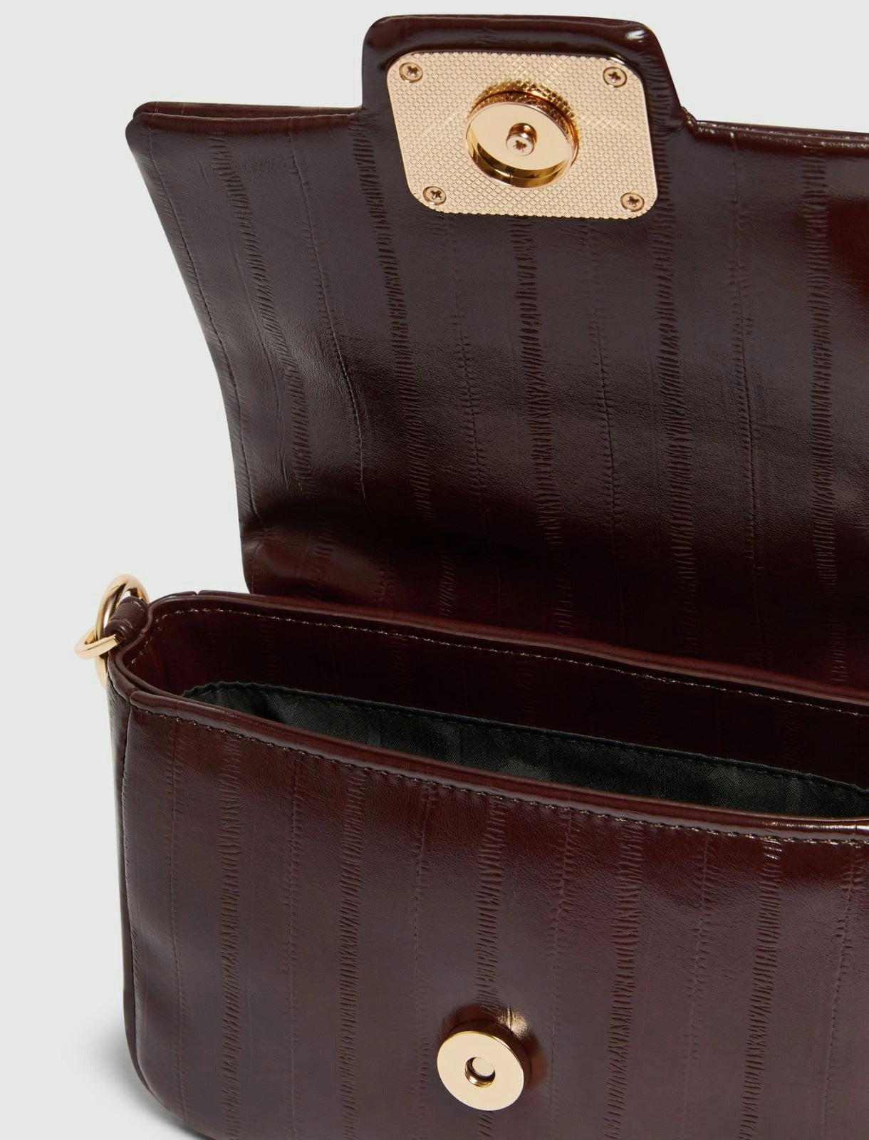 Borsa Le Muse small stampa rettile Mlalontra2