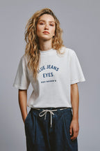 T-Shirt Blue Jeans Eyes