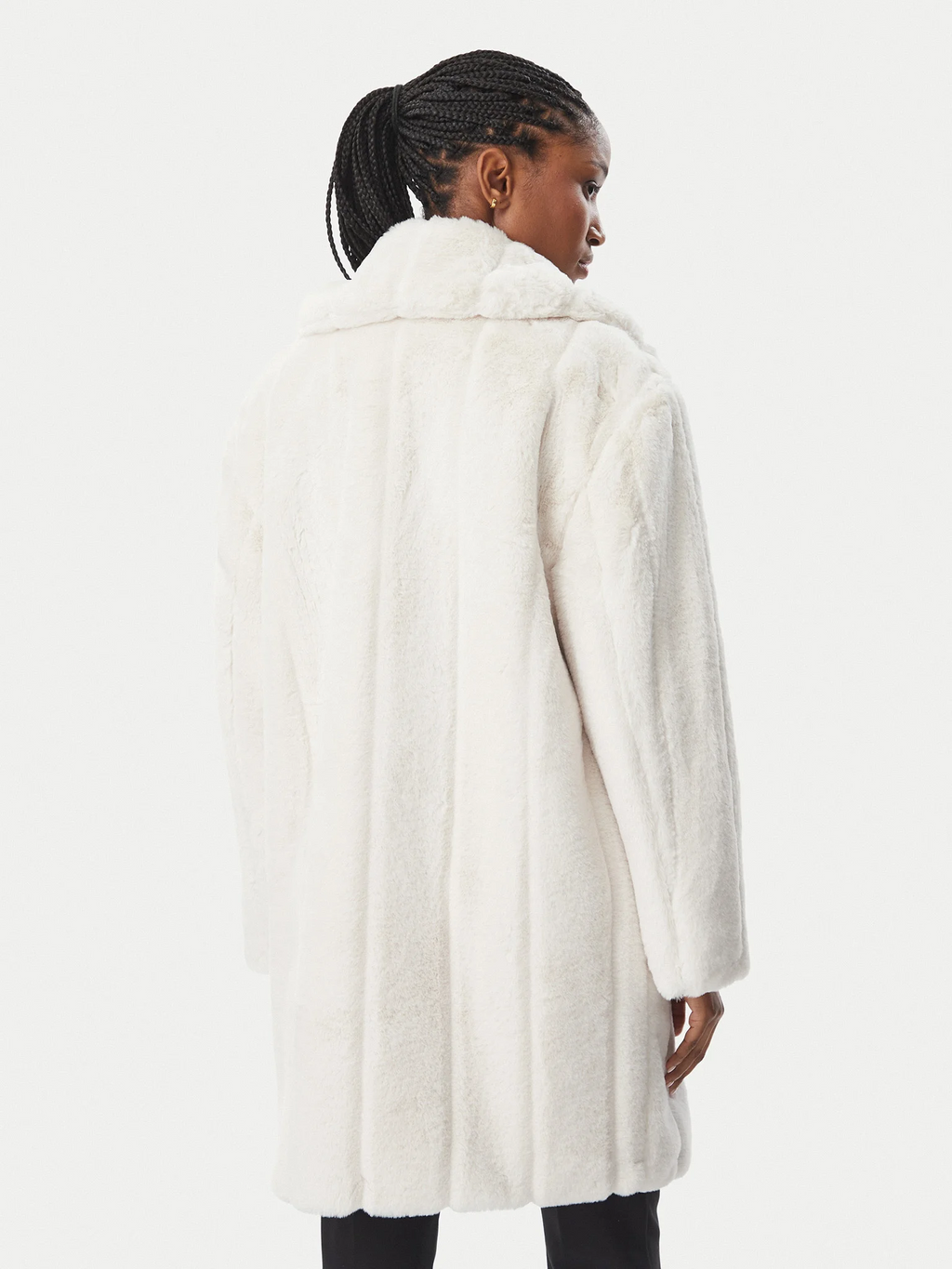 Cappotto in pelliccia sintetica