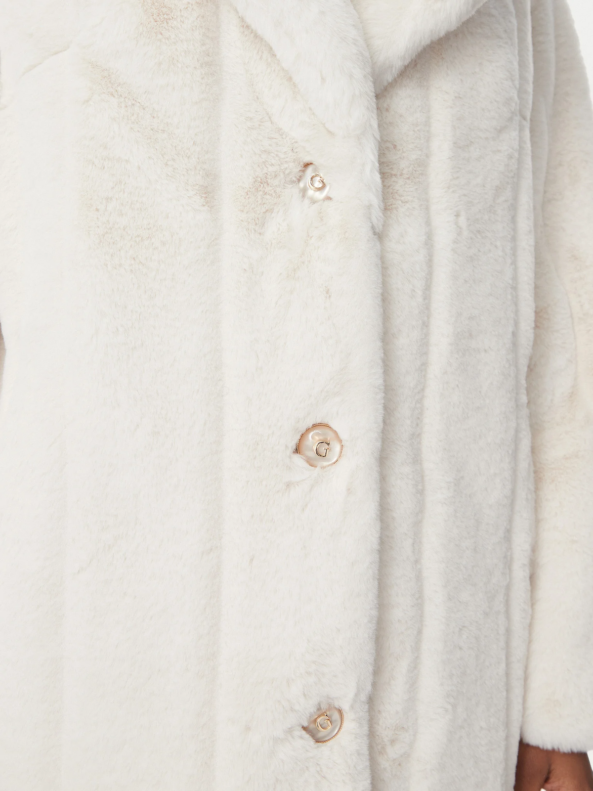Cappotto in pelliccia sintetica