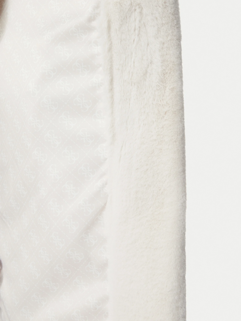 Cappotto in pelliccia sintetica