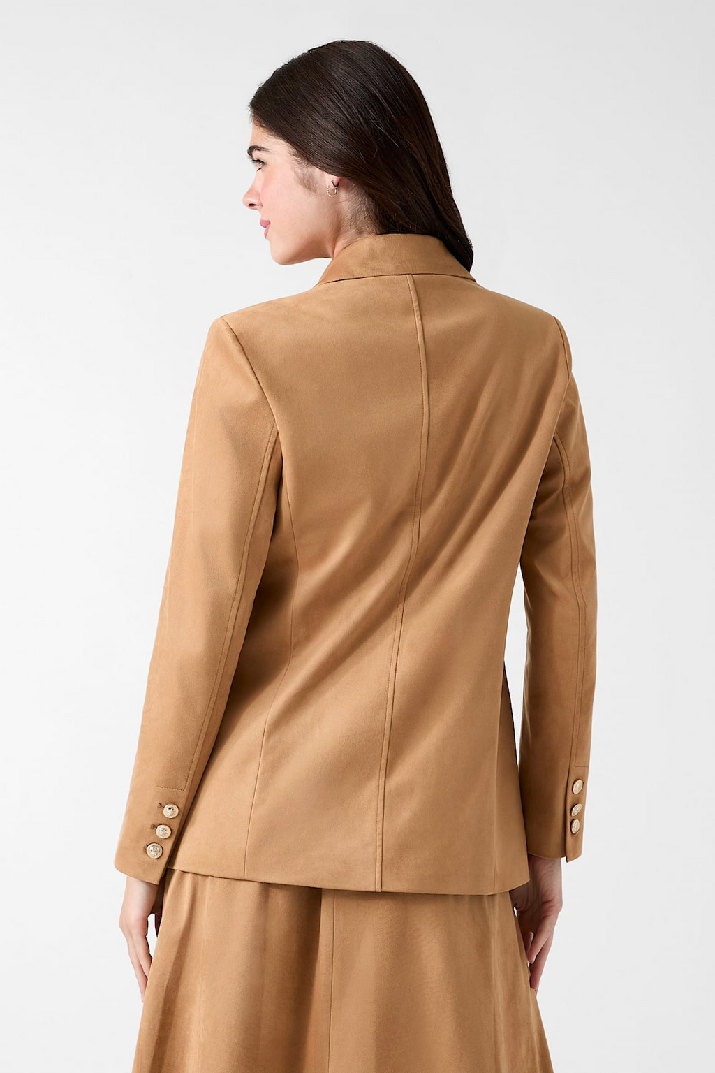 Blazer monopetto sartoriale stretch
